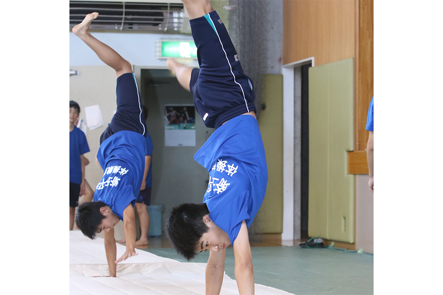 体操競技部の写真