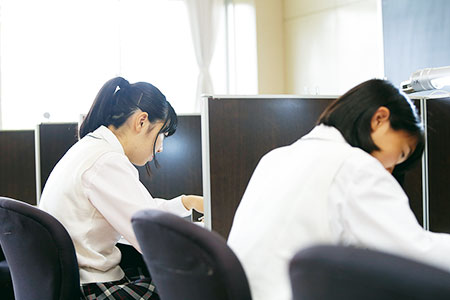 部活動の写真