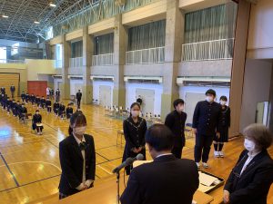 経験がヒトをつくる学期末（12/23）２学期終業式