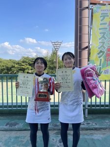 女子ソフトテニス部　埼玉選手権大会優勝！！