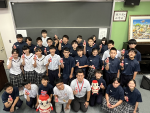 7/13(土) ヤクルトのオンライン工場見学 夏休み前の学期末は健康について学ぶ