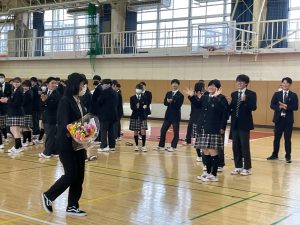 離任式が執り行われました