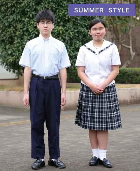 中学夏服