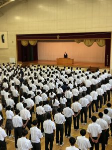 2学期スタート！始業式が行われました。